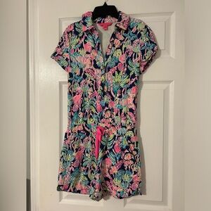 Lilly Pulitzer Jorgie Romper Womens XS